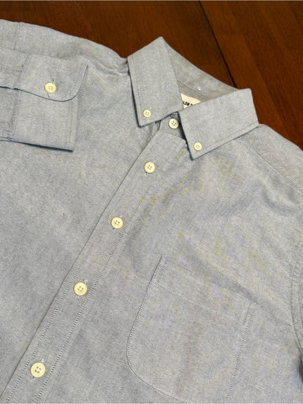 Taylor Stitch The Jack Everyday Oxford Charcoal Button Down Size 38 Huckberry